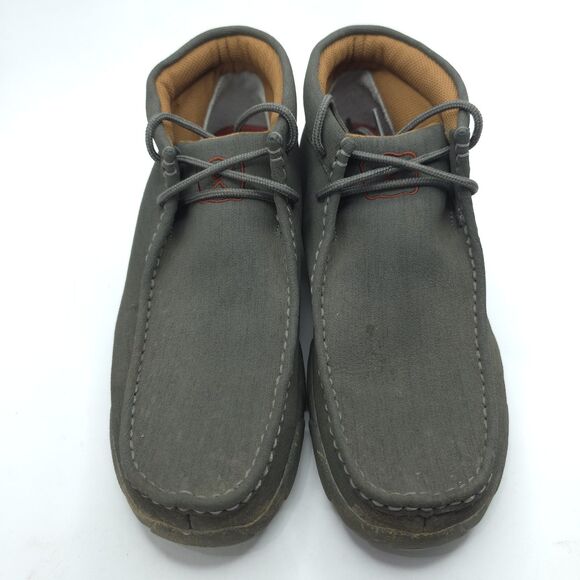 Twisted X Men\'s Casual Dark Grey Chukka Driving Moc Shoes MDM0086 Size 7.5 main image 5
